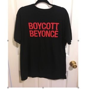 Official Beyonce Formation Boycott Shirt -XL